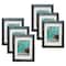 6 Pack: Black Wash 8" x 10" Wooden Frame, Home by Studio Décor®